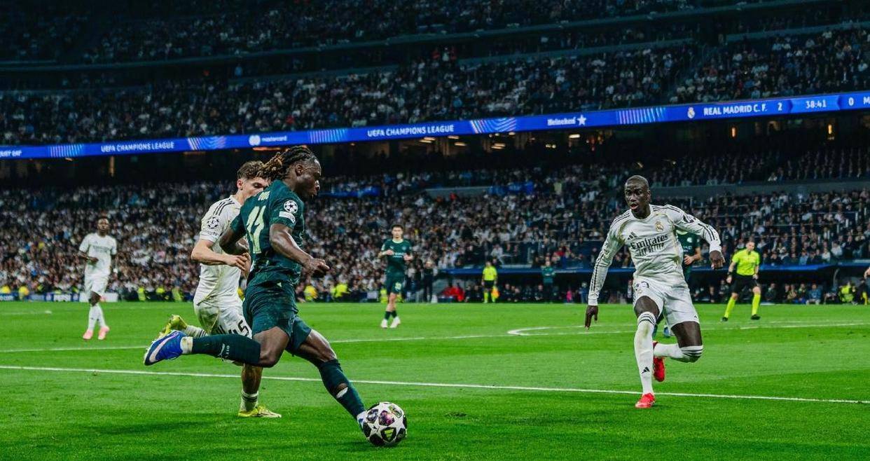 欧冠！皇马3-0胜曼城，进八强在望